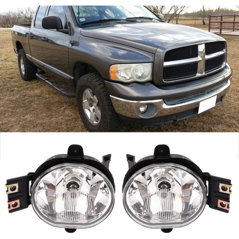 Ensemble de phares antibrouillard halogènes (gauche + droite) pour Dodge Ram 1500 2002-2008 (1/5)