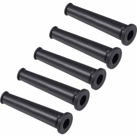 Manchons de protection en caoutchouc - - Lot de 5 - 70 mm de long - Pour câble - Compatibles meuleuse d'angle (1/3)