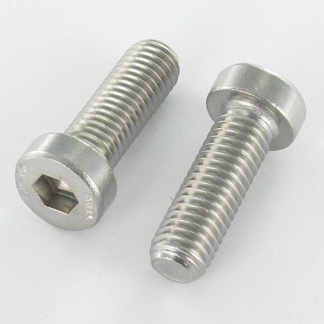 Vis métaux CHC BTR Tête basse Clé de 2 HC2 M3X5 Filetage total Inox A2 microvis-1 pièce