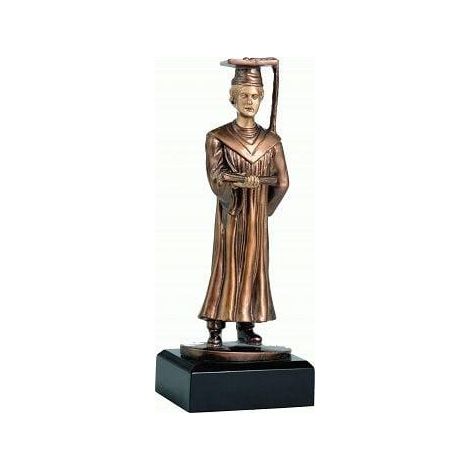 Victoria Akademische Figurine aus braunem Harz 23 cm