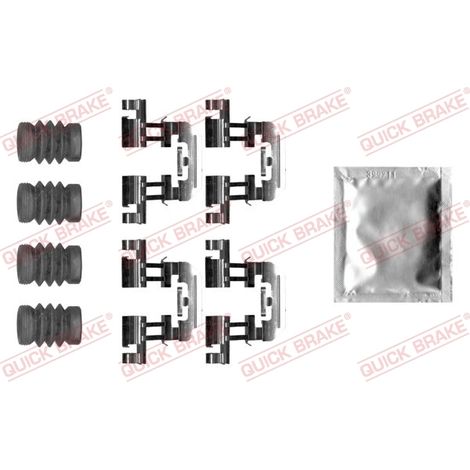 Kit d'accessoires, plaquette de frein à disque Quick Brake 109-0025 MAZDA
