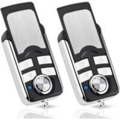 Telecommande Universelle Portail2 Pack Télécommande Émetteur Manuel Remplacement pour HORMANN HSE4-868-BS, HSE2-868-BS, HS4-868-BS, Compatible avec HORMANN BiSecur SupraMatic ProMatic Opérateurs