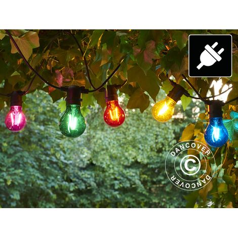 LED fairy lights start set, Tobias, 4.5 m, Multicoloured (1/4)