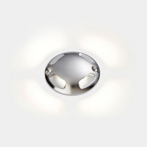 LEDS C4 Pixel 4 Fenêtres Encastrées Extérieures LED Au Sol En Acier Inoxydable Aisi 316 IP65/IP67 3.4W 3000K
