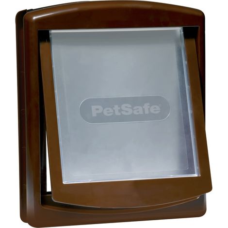 Porta per Animali a 2 Direzioni 755 Media 26,7x22,8 cm Marrone PetSafe