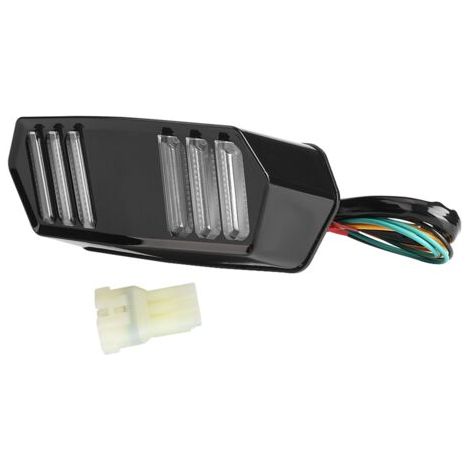 Feu Arrière de Moto, Yosoo Clignotant de Frein à LED de Moto ABS de Remplacement pour MSX125 YG-125 pour Feu Arrière Moto Led Clignotant de Frein Intégré Grm Feu Arrière Feux Arrière Moto pour (1/5)