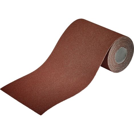 Wolfcraft Schleifpapier K80 5m x 115mm auf Rolle Schleifpapier & Schleifhilfen