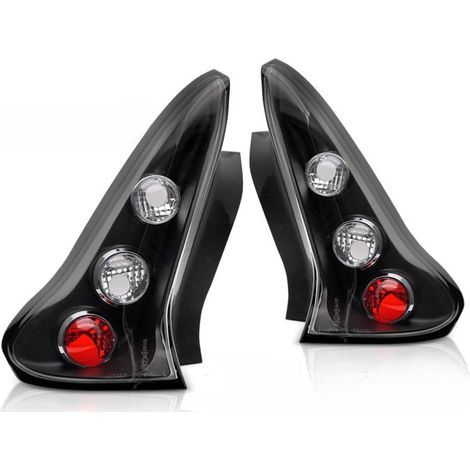 Paire de feux arriere Citroen C4 coupe 04-10 noir-41049490 (1/2)
