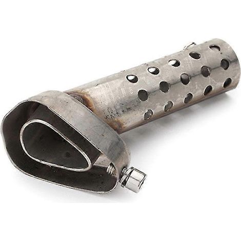 Pot d'échappement hexagonal pour moto, silencieux réglable, chicane de réduction du bruit, embout réglable (1/5)