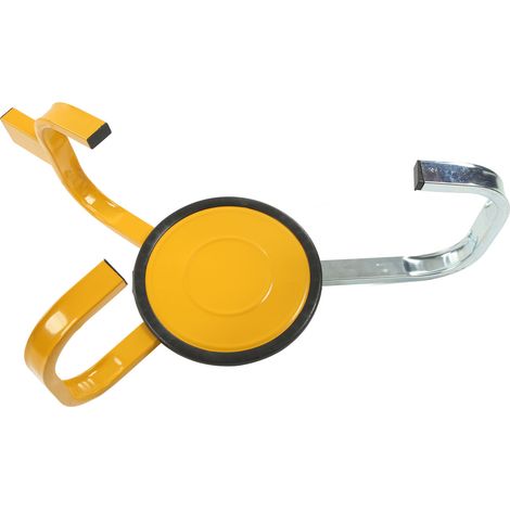 Antivol de roue universel pour voiture, camping-car, camion, remorque et SUV, pince réglable avec verrou de sécurité anti-vol. (1/5)