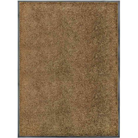 Paillasson lavable Marron 90x120 cm (1/5)