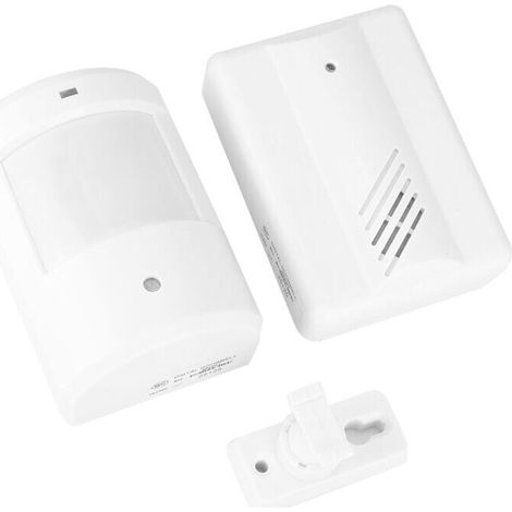 Sonnette d'alarme de Bienvenue, Capteur Infrarouge IR, Détecteur de Décoration de la Maison, Sonnette de Porte, sécurité d'entrée (1/4)