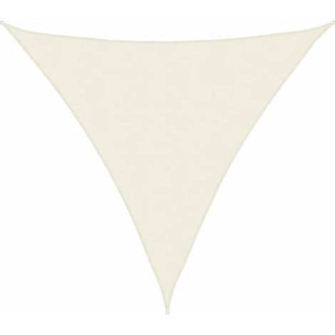 Maison Exclusive - Sonnensegel Oxford-Gewebe Dreieckig 5x5x5 m Cr