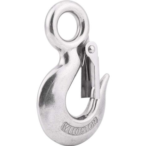 Runder Lastenhebehaken aus Edelstahl mit drehbarem Rundgelenk aus Edelstahl 304 (90 mm/0,5 t)