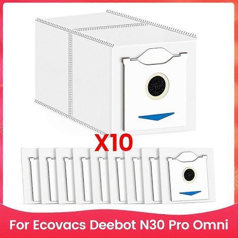 Sacs à poussière pour aspirateur robot Ecovacs Deebot N30 Pro Omni - Pièces de rechange et accessoires (1/5)