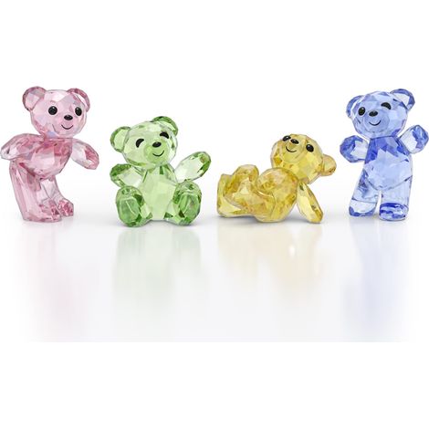 Swarovski Orsetto Kris Set 30esimo Anniversario, in CristalliSwarovski , Multicolore