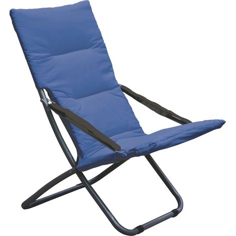 Tata Linda SEDIA PIEGHEVOLE CAPRI cm. 83x50x93 h col. Blu 2.00 pz