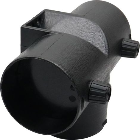 Connecteur de Sortie en T de Conduit de Voiture, Tuyau D'aération Séparateur de Conduit, Air Réchauffeur Tuyau Raccord, 3 Voies Connecteur de Conduit pour Chauffage (1/4)