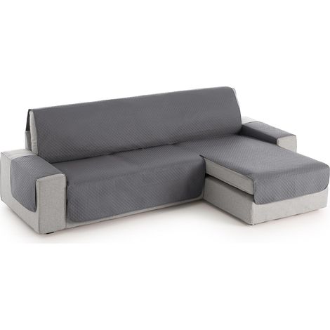 Housse Protection Canapé d'angle Adele Droit 200 cm Gray (1/5)