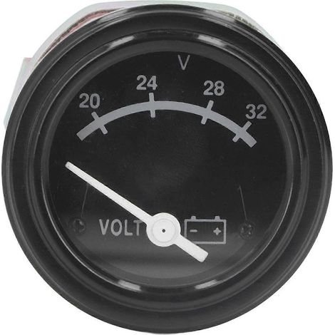 Voltmeter für Dieselgeneratoren 3015235, transparentes Gehäuse, wasserdicht, Spannungsanzeige für Cummins 12V 24V