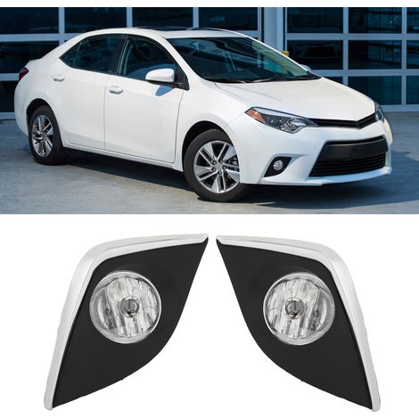 2-teiliges Nebelscheinwerfer-Set mit Blende und Kabelschalter 81481-02340 81482-02340 für Toyota Corolla LE 2014-2016 (1/5)