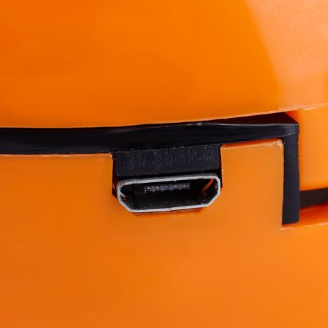 Masque de Nettoyage USB pour Lentilles de Contact, Appareil Automatique Portable (Orange) (1/5)
