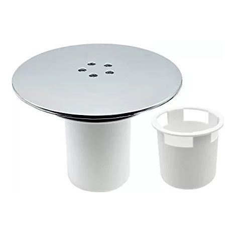 Couvercle de vidange de douche, siphon à déchets, couvercle de trou, remplacement, traitement chromate, rapide (1/4)