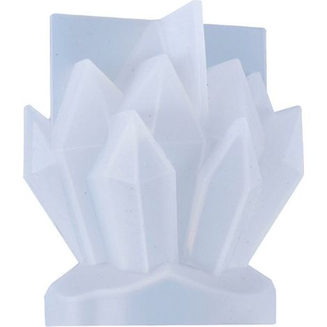 Bougie Silicone Moule Facile À Nettoyer Diy Cristal Cluster Moules Pour Diy Bougie Fondant Savon (1/5)