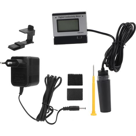 EC‑1383B Moniteur de Conductivité EC en Ligne avec Écran LED pour Aquariums et Aquaculture de Laboratoire (1/5)
