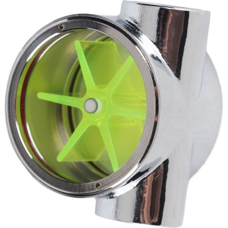Indicateur de débit pour refroidissement liquide PC, raccord femelle-femelle G1/4", filetage standard (1/5)