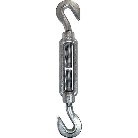 TENDEUR ZINGUE 2 CROC. D.10 MM DIN1480 SWL 235 KG LEVAC - 5826D