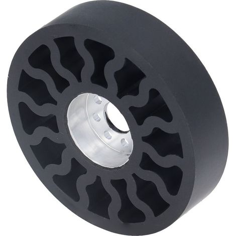Roue de rechange pour voiture, moyeu en aluminium, pneu en caoutchouc silicone pour accessoires de robots industriels 5613-0014-0096, diamètre extérieur 96 mm (1/5)