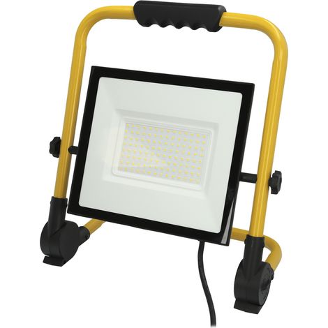Lampada portatile wolfpack linea profesional nera 100 watt 8000 lumen (1/5)