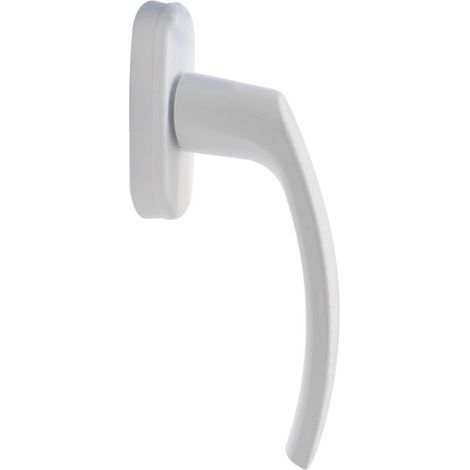 Store Menuiserie – Poignée de fenêtre oscillo-battante en magnésium – Carré de 7 mm – Blanc – Longueur 127 mm – Résistante à la corrosion