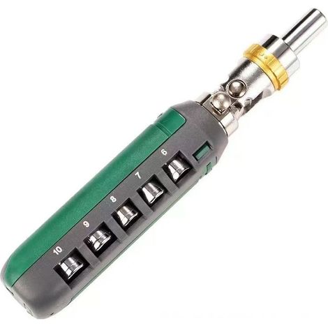 Tournevis à cliquet 14 en 1, kit de tournevis à cliquet rotatif 14 en 1, outil de démontage à embout magnétique, idéal pour ordinateurs, appareils électroménagers, téléphones portables, compact (1/5)
