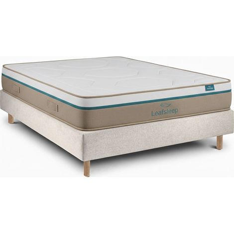 Conjunto Spring Visco e Sommier Pearl - Cama e Colchão