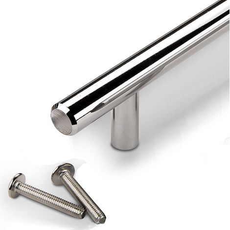Stangengriff/ Relinggriff G11 BA 96 mm Chrom poliert (1/2)