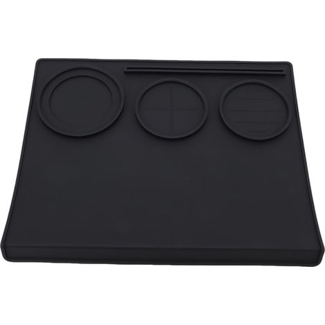 Silicone Coffee Tamping Mat, Lightweight and Temperature Resistant (1/5)
