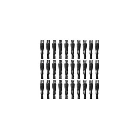 30 Pièces Brosses de Nettoyage de Rasoir, Remplacement Rasoir Brosses de Nettoyage, Brosses de Nettoyage pour Rasoir Électrique, pour Enlever Les Résidus de Barbe et la Poussière (1/5)