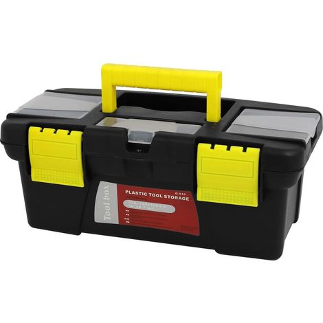 Hartplastik-Mehrzweck-Zweischichten-Schwarz-Gelb-Werkzeugkoffer (2642d77c90f216438e6fe80f0967c8f3) (1/5)