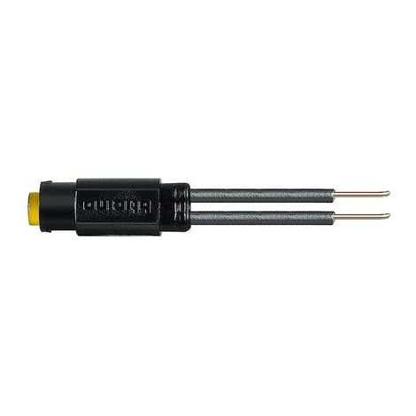 Living Light Lampada Led per comandi basculanti 12/24 Vac, Ambra
