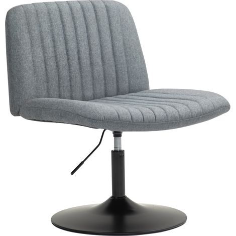 SVITA EMILY Loungesessel Relaxsessel höhenverstellbar 360° drehbar Grau