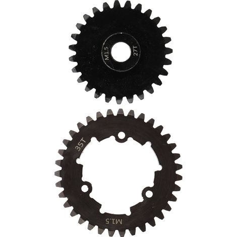 Pignon droit 35 dents en acier résistant à l'usure, finition soignée, M1.5, pour TRAXXAS 1/5 6S 27T (1/5)