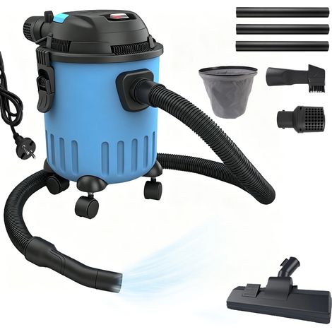 Aspirateur sec humide 15 L - Moteur sans balais 1200 W - Portable - Câble 5 m livré avec 8 accessoires (1/5)