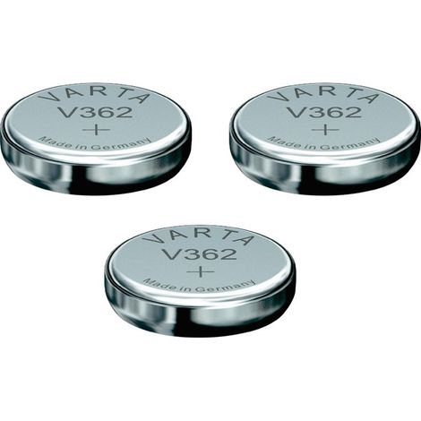 .3 Piles varta 362 SR721SW.