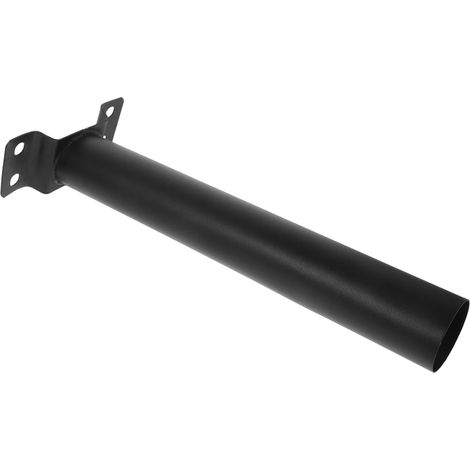 Support Mural pour Lampe Solaire de Rue Noir Fixation Robuste pour Poteau Lumineux Extérieur Installation Murale Simple pour Éclairage Urbain et Jardin (1/5)