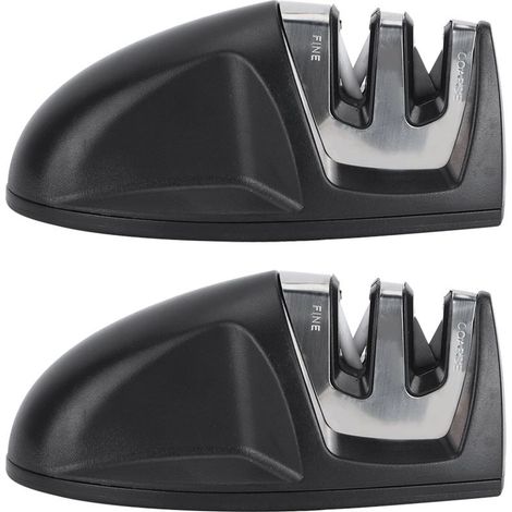 Jeffergarden Sharpener of kitchen to bottom flat to 2 slots, tool multifunctional sharpening of knives household 2 pieces (1/5)
