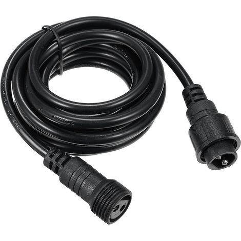 Tomshine Verlängerungskabel, 3 Meter / 9,8 Fuß, IP65 wasserdicht, AC 85–265 V, maximale Leistung 14