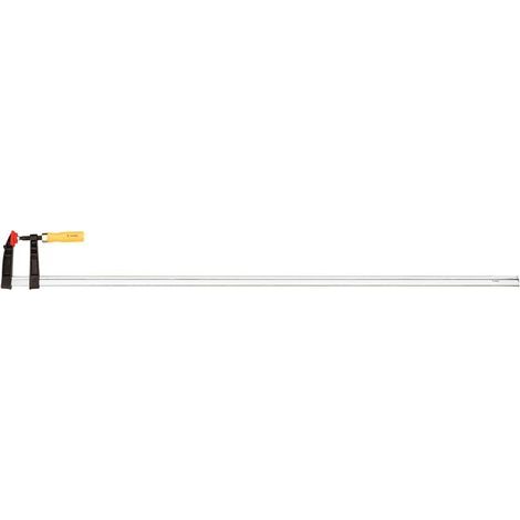 1 - Serre-joint - Embout de serrage - Acier et bois - Pour menuiserie et assemblage - Naturel - 120x1500 cm (1/4)