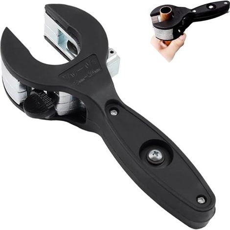 Cortatubos de trinquete ajustable para reparaciones de tuberías de 5/16 de pulgada a 1-1/8 de pulgada,cortatubos de cobre,cortatubos 2 en 1